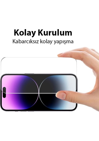 Ally iPhone 15 Pro Max Full Hd Tempered Kırılmaz Cam Ekran KORUYUCU-(1903) - LORCE6717-6199 fırsatları