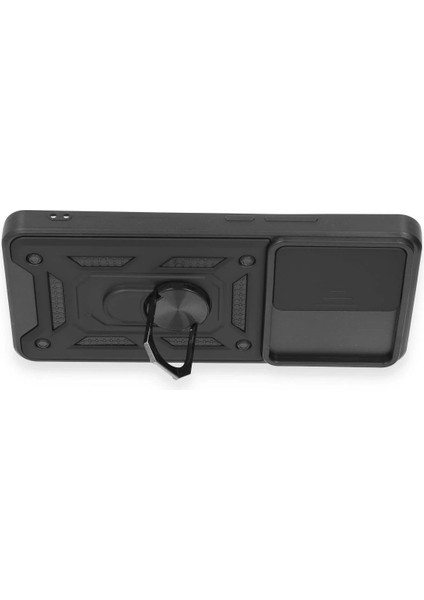 Xiaomi Mi 12T Pro Kılıf Pars Lens Yüzüklü Silikon - Siyah - LORCE5219-5432 modelleri