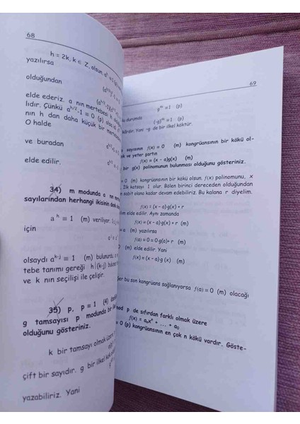 Matematik Öğrencileri Için Sayı Teorisi Problemlerini Içeren Bir Kitap, 2013 Basimi 300 Sayfa Bazi Sayfalarda Silinebilir Kursun Kalem Isaretleri Var Harici Cok Temiz Durumdadir fırsatları