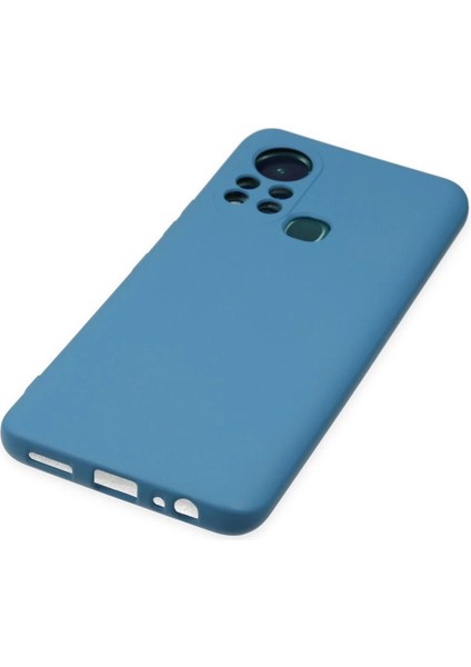 Infinix Hot 11S Kılıf Nano Içi Kadife Silikon - Mavi - LORCE1876-9358 fırsatları