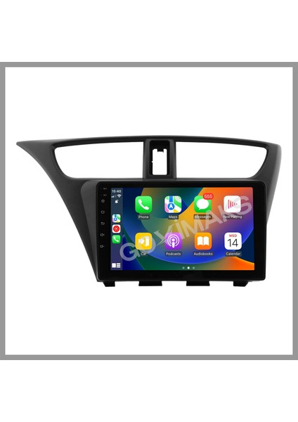 GOVİMAKS HONDA CIVIC 2012-2017 UYUMLU 4 GB RAM 64 GB HAFIZA ANDROID MULTIMEDIA TEYP