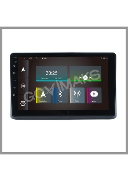 GOVİMAKS HONDA CITY 2021-2022 UYUMLU 4 GB RAM 64 GB HAFIZA ANDROID MULTIMEDIA TEYP