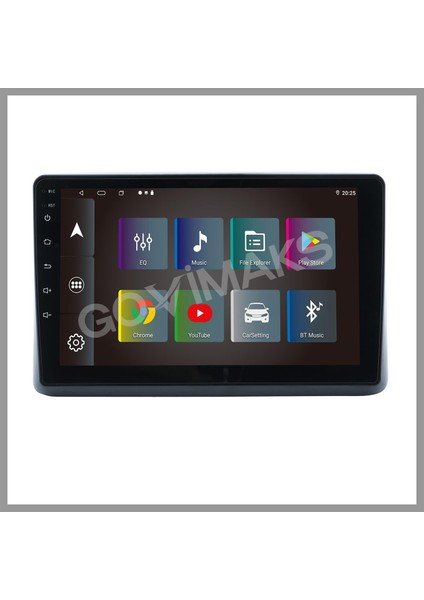 GOVİMAKS HONDA CITY 2021-2022 UYUMLU 4 GB RAM 64 GB HAFIZA ANDROID MULTIMEDIA TEYP