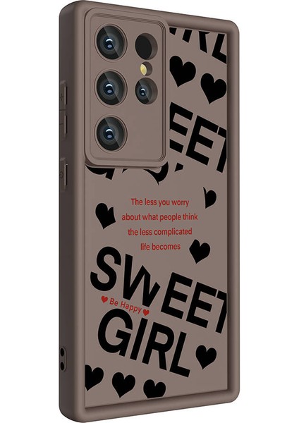 Galaxy S24 Ultra Kılıf Kamera Korumalı Baskılı Arka Yüzey Arth Klas Kapak-Siyah