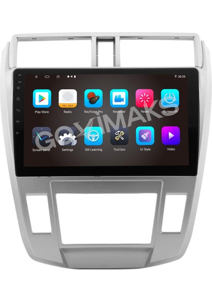 GOVİMAKS HONDA CITY 2009-2011 UYUMLU DİJİTAL 6 GB RAM 128 GB HAFIZA ANDROID MULTIMEDIA TEYP fiyatları