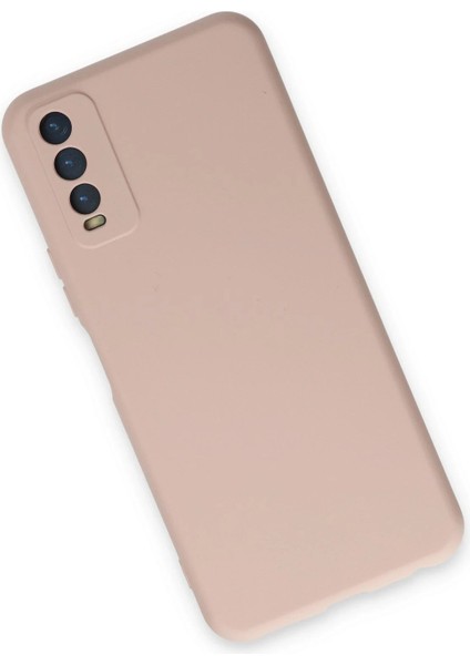Vivo Y11S Kılıf Nano Içi Kadife Silikon - Pudra - LORCE5637-7242 fiyatları