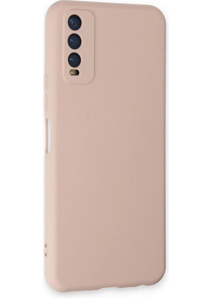 Vivo Y11S Kılıf Nano Içi Kadife Silikon - Pudra - LORCE5637-7242 modelleri