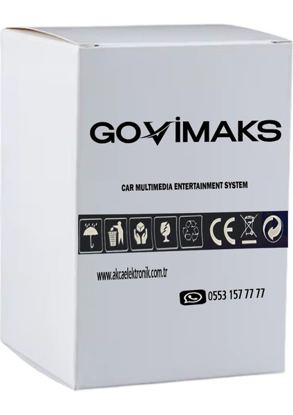 GOVİMAKS HONDA CITY 2009-2011 UYUMLU DİJİTAL 8 GB RAM 128 GB HAFIZA ANDROID MULTIMEDIA TEYP