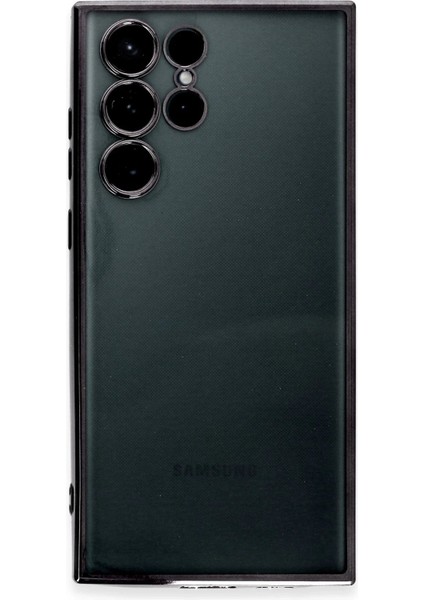 Samsung Galaxy S22 Ultra Kılıf Lensli Silikon - Siyah - LORCE9147-4095 fiyatları