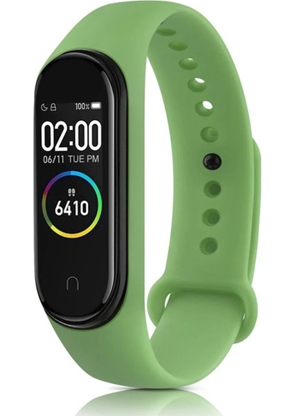 Xiaomi Mi Band 6 Klasik Kordon - Açık Yeşil - LORCE8231-3664
