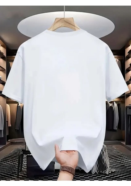 Unisex Tasarım Baskılı Oversize %100 Pamuk T-Shirt fiyatları