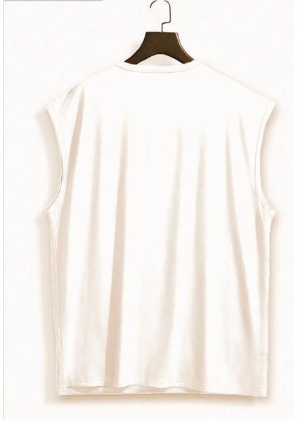 Erkek Büyük Beden Beyaz City Baskılı Oversize T-Shirt fiyatları
