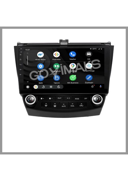 HONDA ACCORD 2003-2007 UYUMLU 8 GB RAM 128 GB HAFIZA ANDROID MULTIMEDIA TEYP fiyatları