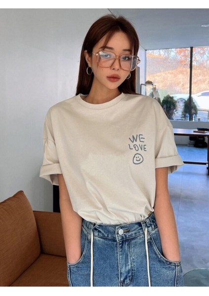 Unisex Büyük Beden Tasarım Baskılı Oversize T-Shirt fiyatları