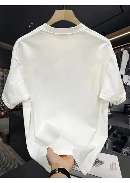 Unisex Ritim Baskılı Oversize %100 Pamuk T-Shirt fiyatları