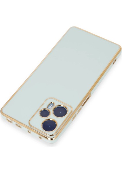 Xiaomi Poco F5 Kılıf Volet Silikon - Açık Yeşil - LORCE9785-1195 modelleri