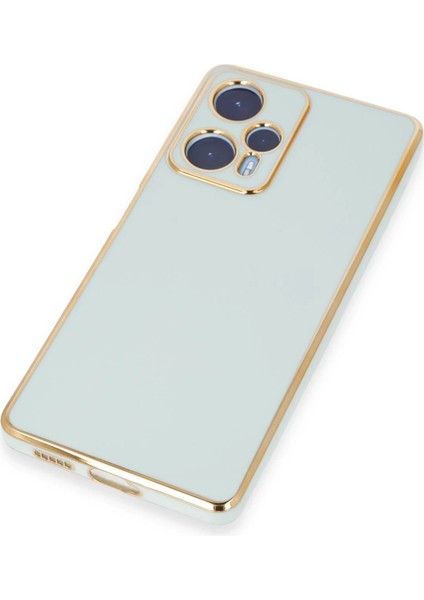 Xiaomi Poco F5 Kılıf Volet Silikon - Açık Yeşil - LORCE9785-1195 fırsatları
