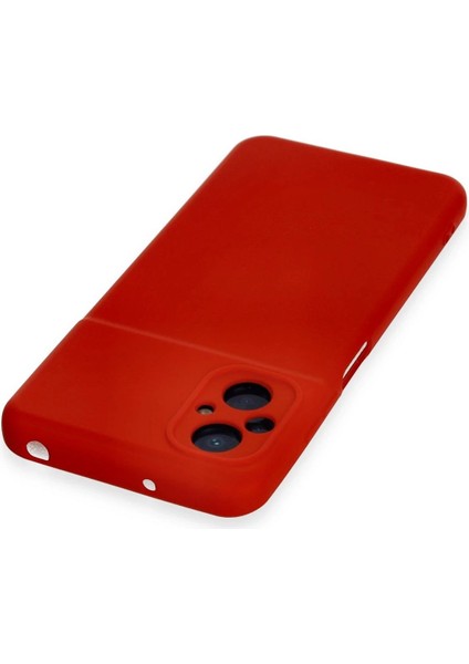 Xiaomi Poco M5 Kılıf Nano Içi Kadife Silikon - Kırmızı - LORCE1335-5942 modelleri