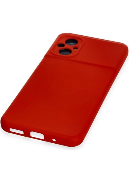 Xiaomi Poco M5 Kılıf Nano Içi Kadife Silikon - Kırmızı - LORCE1335-5942 fırsatları