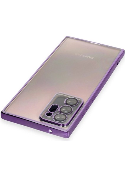 Samsung Galaxy Note 20 Ultra Kılıf Lensli Silikon - Mor - LORCE5101-8343 modelleri