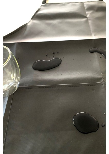 Su Geçirmez, Nano Cepli, Askılı Mutfak Önlüğü, Dayanıklı ve Şık Tasarım