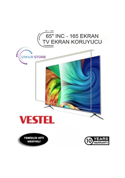 65QA9700 Tv Ekran Koruyucu - Vestel 65" Inç 164CM Tv Ekran Koruyucu