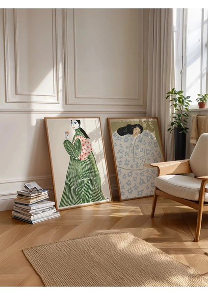 Serene Moments – 2'li Poster – 50x70 cm | Çerçevesiz