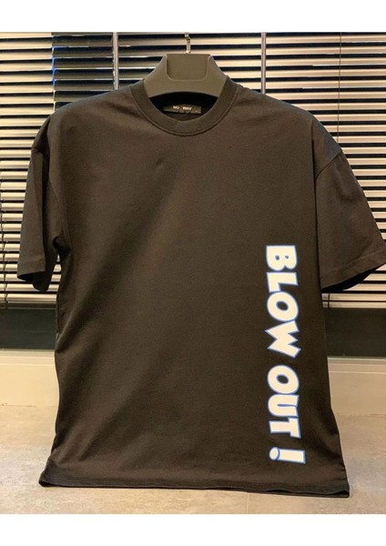 Donald Duck Blow Out Baskılı Oversize Unisex Pamuk T-Shirt fiyatları
