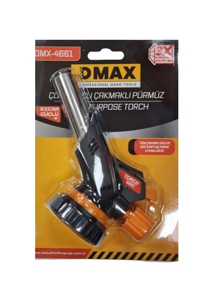 DMX-4641 Çok Amaçlı Çakmaklı Pürmüz Başlığı