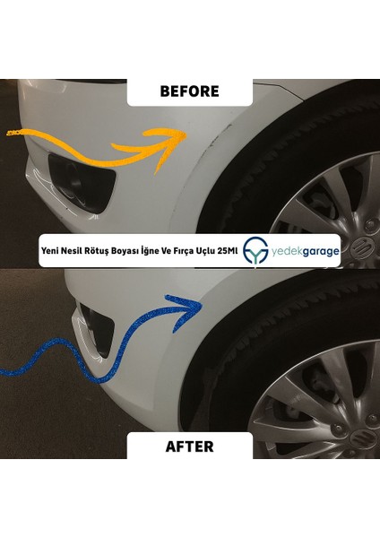 Hyundai Pgu | Kristal Beyaz | Yeni Nesil Rötuş Boyası Iğne ve Fırça Uçlu 25 Ml. indirimleri