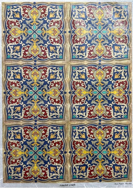 Pirinç Dekopaj Kağıdı No 182