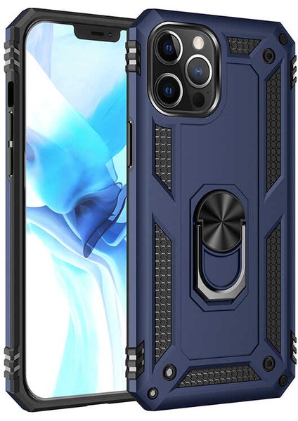 iPhone 12 Pro Uyumlu Arth Vega Kapak-Mavi