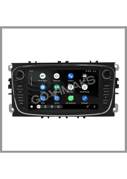 Ford Connect-Mondeo-Focus Siyah 4 GB Ram 64 GB Hafıza Androıd Multımedıa Teyp fiyatları