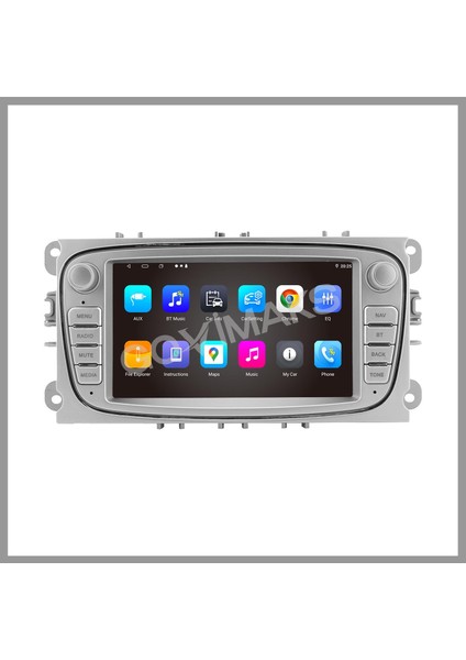GOVİMAKS FORD CONNECT-MONDEO-FOCUS OVAL GRİ 2 GB RAM 32 GB HAFIZA ANDROID MULTIMEDIA TEYP modelleri