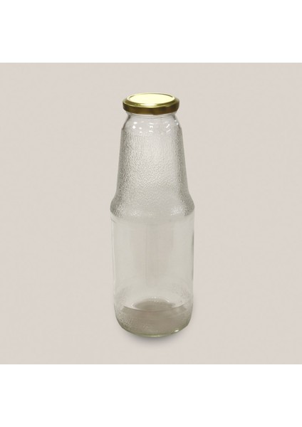 1 Litre Şeffaf Sürahi Süt, Ayran, Su, Limonata, Meşrubat Şişesi Metal Kapaklı Cam Şişe 1000 ml modelleri