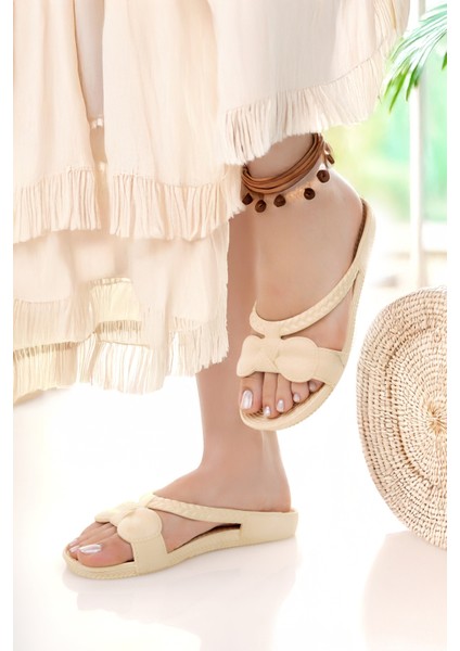 Kadın Terlik Kaydırmaz Su Geçirmez Şık Ev Dışarı Plaj Yazlık Günlük Terlik fırsatları