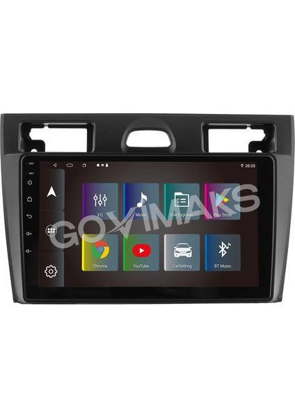 GOVİMAKS FORD FİESTA 2006-2011 UYUMLU 4 GB RAM 64 GB HAFIZA ANDROID MULTIMEDIA TEYP fiyatları