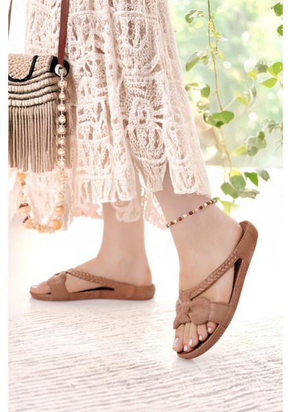 Kadın Terlik Kaydırmaz Su Geçirmez Şık Ev Dışarı Plaj Yazlık Günlük Terlik fiyatları