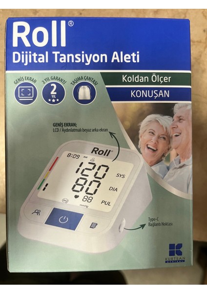 Dijital Koldan Ölçer Türkçe Konuşan Tansiyon Aleti