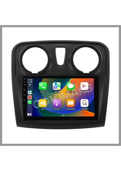GOVİMAKS DACIA SANDERO 2013-2021 UYUMLU 2 GB RAM 32 GB HAFIZA ANDROID MULTIMEDIA TEYP