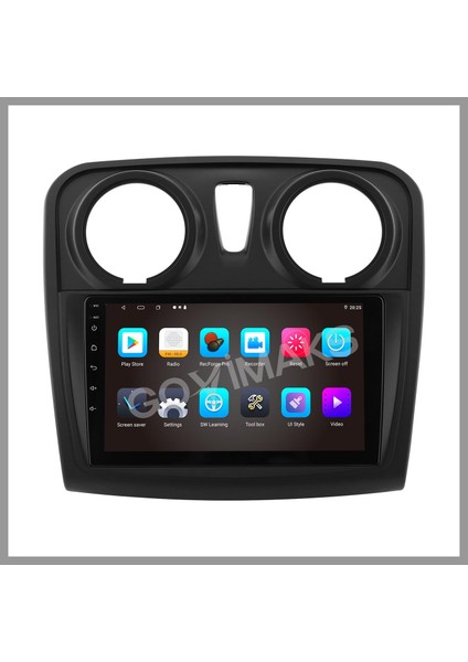 GOVİMAKS DACIA SANDERO 2013-2021 UYUMLU 2 GB RAM 32 GB HAFIZA ANDROID MULTIMEDIA TEYP
