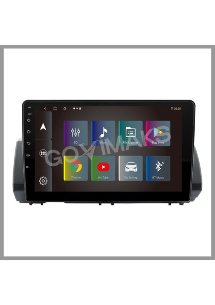 GOVİMAKS DACIA SANDERO STEPWAY 2021-2023 UYUMLU 2 GB RAM 32 GB HAFIZA ANDROID MULTIMEDIA TEYP