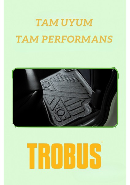 Volkswagen Transporter T5 2012 Carbon Desen Havuzlu Paspas | Kaymaz & Koku Yapmaz indirimleri