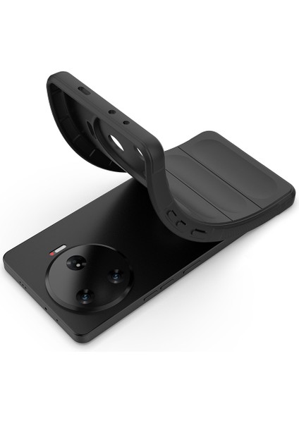 Tecno Camon 30 Pro 5g Kılıf Esnek Tpu Oyuklu Arka Yüzey Tasarımlı Arth Etnik Silikon Kapak - Siyah fırsatları