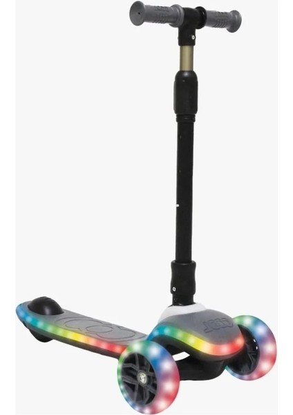 Full Gövde LED Işıklı Katlanır Scooter | Cool Wheels Lumix 3 Tekekerlekli Scooter | 6+ Yaş Ayarlanabilir Yükseklik indirimleri