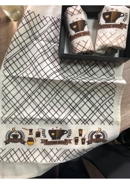 Kahverengi 3'lü Kurulama Bezi Seti, Pratik ve Şık Temizlik Çözümü fiyatları