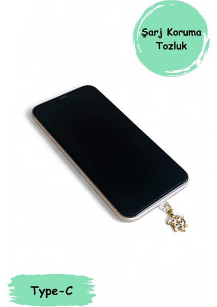 Type-C Silikon Figürlü Telefon Şarj Portu /toz Tıpası /toz Tıkacı/ Charm/kaplumbağa