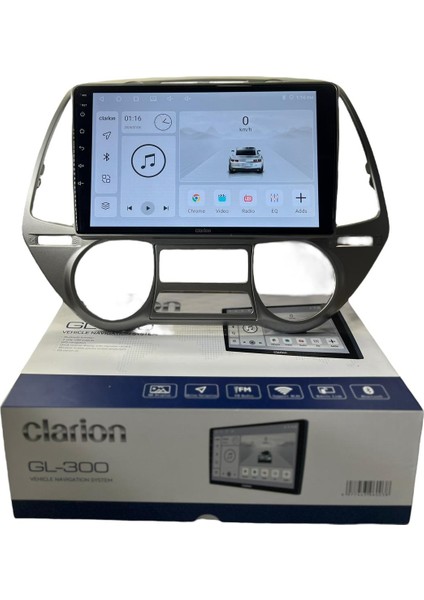 Hyundai I20 (Silver) Clarion 4-64 Tam Profesyonel Oem Multimedia (Orj)