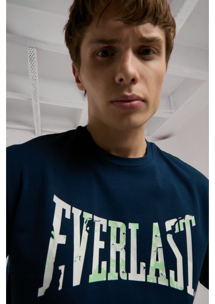 Boxing Club Logo Lacivert Erkek Tişört indirimleri