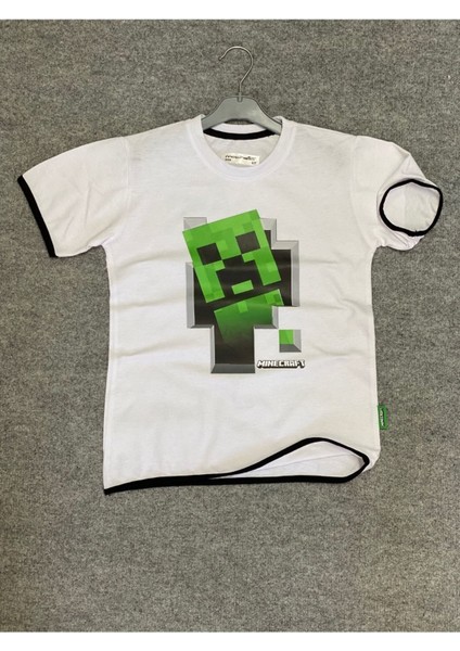Kids Creeper Baskılı Siyah ve Beyaz 2'li Set Çocuk T-Shirt fiyatları